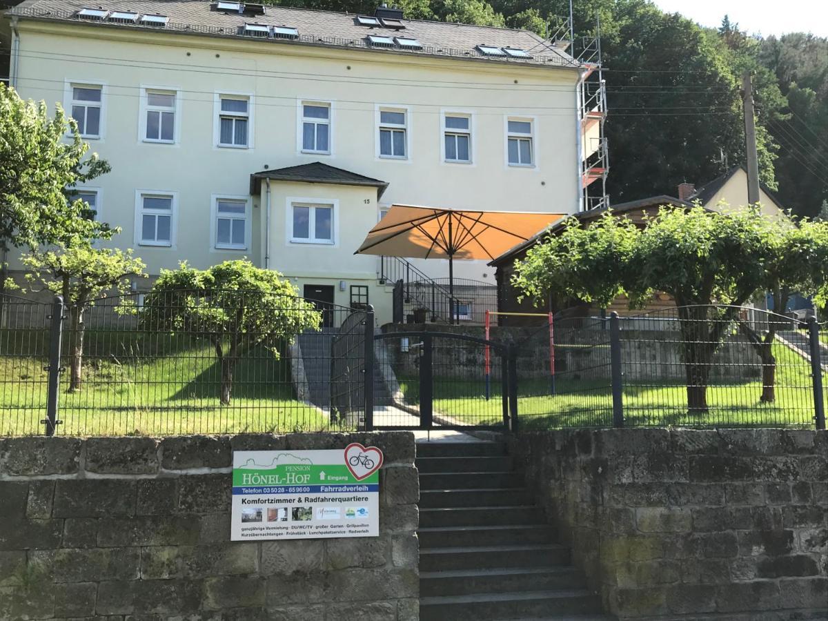 Pension Hoenel-Hof 바트샨다우 외부 사진